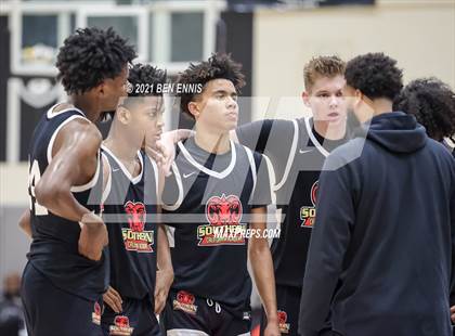 Thumbnail 1 in The Burlington School vs Southern California Academy (Holiday Hoopsgiving Tournament) photogallery.