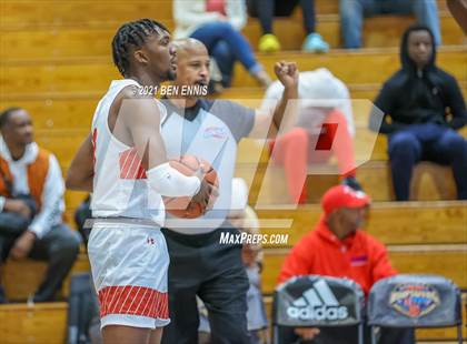 Thumbnail 1 in The Burlington School vs Southern California Academy (Holiday Hoopsgiving Tournament) photogallery.