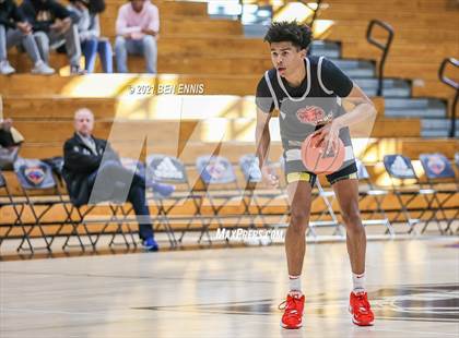 Thumbnail 1 in The Burlington School vs Southern California Academy (Holiday Hoopsgiving Tournament) photogallery.