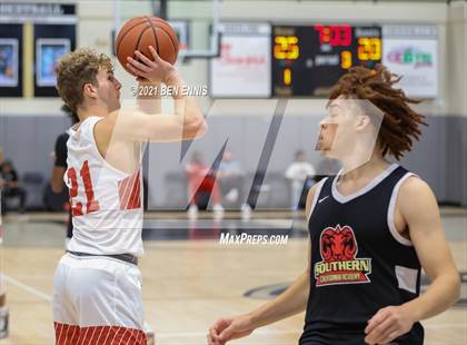 Thumbnail 3 in The Burlington School vs Southern California Academy (Holiday Hoopsgiving Tournament) photogallery.