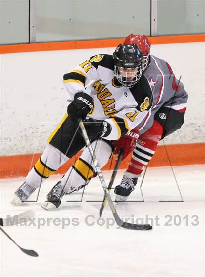 Thumbnail 3 in McQuaid Jesuit vs. Penfield (Section 5 Class A Final) photogallery.