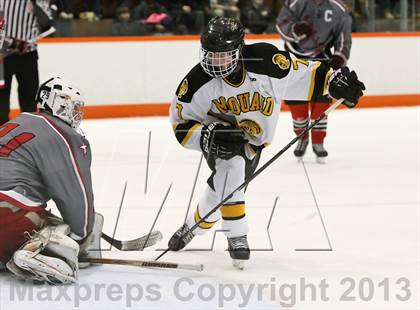 Thumbnail 3 in McQuaid Jesuit vs. Penfield (Section 5 Class A Final) photogallery.