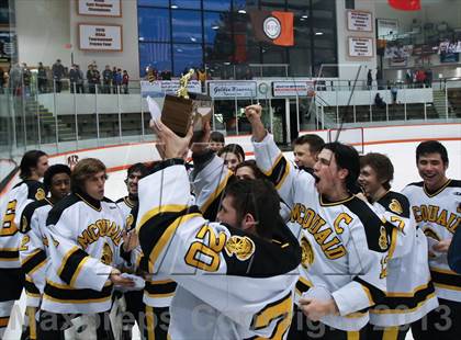 Thumbnail 3 in McQuaid Jesuit vs. Penfield (Section 5 Class A Final) photogallery.