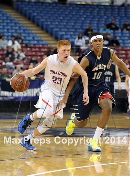 Thumbnail 2 in Folsom vs. St. John Bosco (CIF State D2 Final) photogallery.
