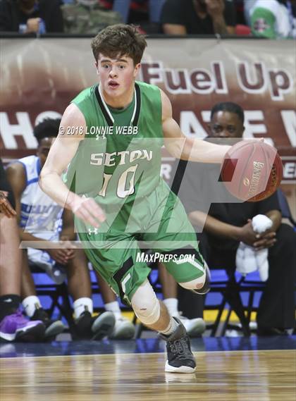 Thumbnail 3 in Health Sciences Charter vs. Seton Catholic Central (NYSPHSAA Class B Semifinal) photogallery.