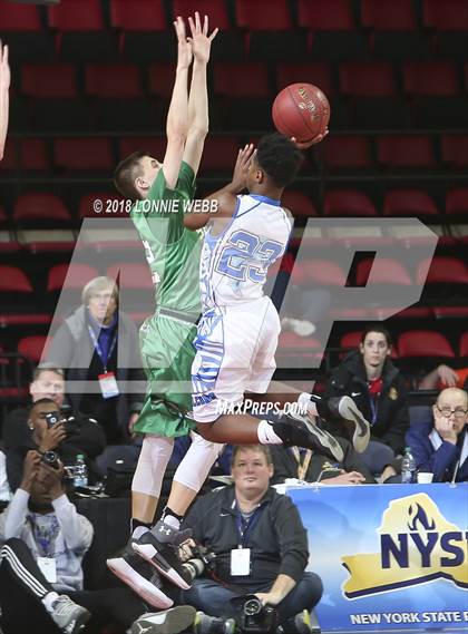 Thumbnail 3 in Health Sciences Charter vs. Seton Catholic Central (NYSPHSAA Class B Semifinal) photogallery.