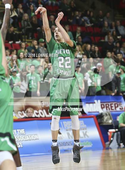 Thumbnail 1 in Health Sciences Charter vs. Seton Catholic Central (NYSPHSAA Class B Semifinal) photogallery.