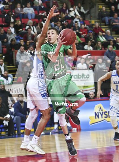 Thumbnail 2 in Health Sciences Charter vs. Seton Catholic Central (NYSPHSAA Class B Semifinal) photogallery.