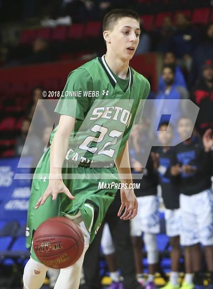 Thumbnail 1 in Health Sciences Charter vs. Seton Catholic Central (NYSPHSAA Class B Semifinal) photogallery.