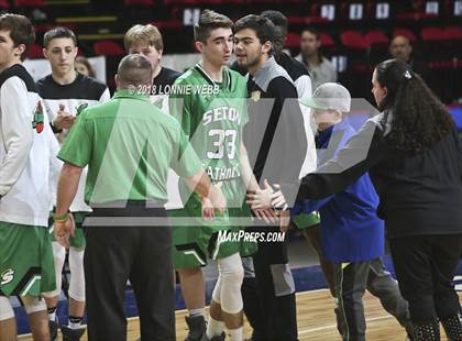 Thumbnail 3 in Health Sciences Charter vs. Seton Catholic Central (NYSPHSAA Class B Semifinal) photogallery.