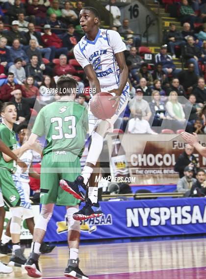 Thumbnail 2 in Health Sciences Charter vs. Seton Catholic Central (NYSPHSAA Class B Semifinal) photogallery.