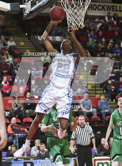 Thumbnail 2 in Health Sciences Charter vs. Seton Catholic Central (NYSPHSAA Class B Semifinal) photogallery.