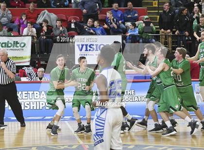 Thumbnail 3 in Health Sciences Charter vs. Seton Catholic Central (NYSPHSAA Class B Semifinal) photogallery.