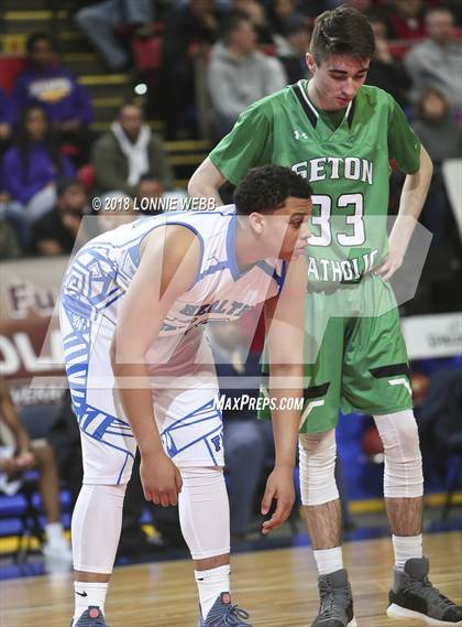 Thumbnail 1 in Health Sciences Charter vs. Seton Catholic Central (NYSPHSAA Class B Semifinal) photogallery.