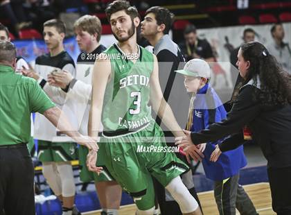 Thumbnail 2 in Health Sciences Charter vs. Seton Catholic Central (NYSPHSAA Class B Semifinal) photogallery.