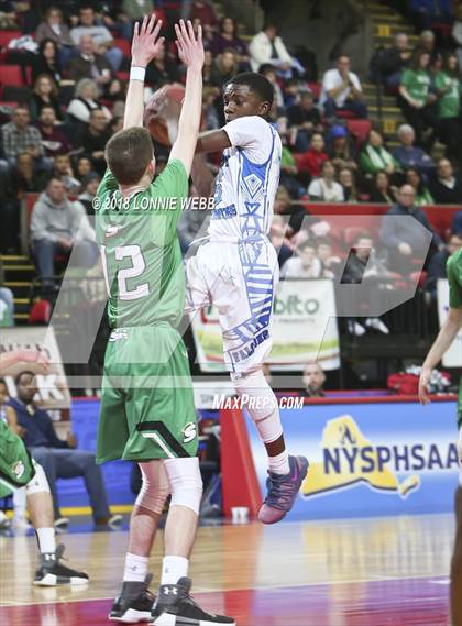 Thumbnail 2 in Health Sciences Charter vs. Seton Catholic Central (NYSPHSAA Class B Semifinal) photogallery.