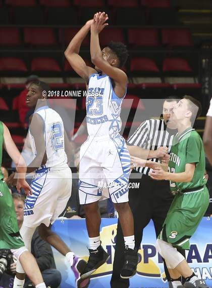 Thumbnail 1 in Health Sciences Charter vs. Seton Catholic Central (NYSPHSAA Class B Semifinal) photogallery.