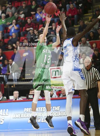 Thumbnail 3 in Health Sciences Charter vs. Seton Catholic Central (NYSPHSAA Class B Semifinal) photogallery.