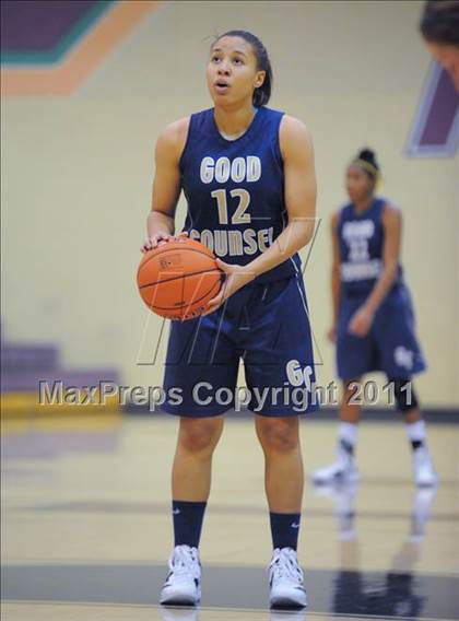 Thumbnail 3 in Our Lady of Good Counsel vs. Wesleyan (Nike Tournament of Champions) photogallery.