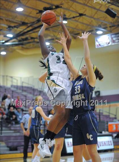 Thumbnail 1 in Our Lady of Good Counsel vs. Wesleyan (Nike Tournament of Champions) photogallery.