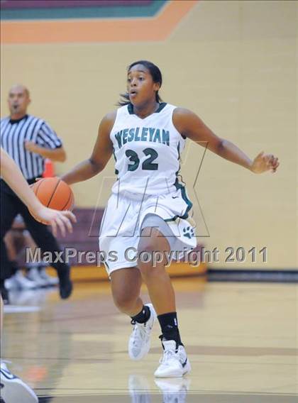 Thumbnail 2 in Our Lady of Good Counsel vs. Wesleyan (Nike Tournament of Champions) photogallery.