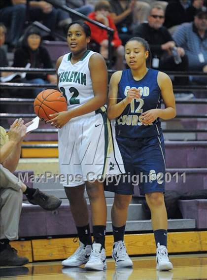 Thumbnail 2 in Our Lady of Good Counsel vs. Wesleyan (Nike Tournament of Champions) photogallery.