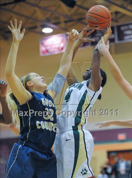 Thumbnail 2 in Our Lady of Good Counsel vs. Wesleyan (Nike Tournament of Champions) photogallery.