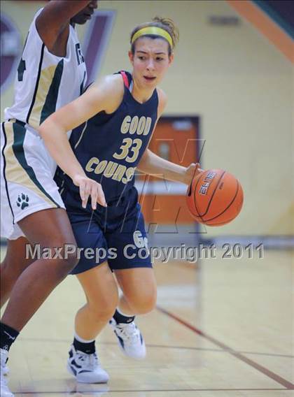 Thumbnail 2 in Our Lady of Good Counsel vs. Wesleyan (Nike Tournament of Champions) photogallery.