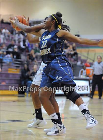Thumbnail 3 in Our Lady of Good Counsel vs. Wesleyan (Nike Tournament of Champions) photogallery.