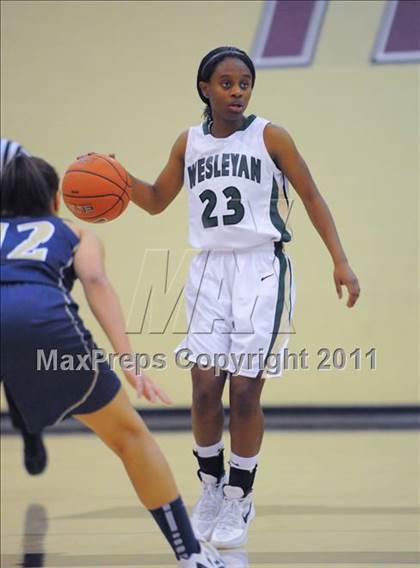 Thumbnail 2 in Our Lady of Good Counsel vs. Wesleyan (Nike Tournament of Champions) photogallery.