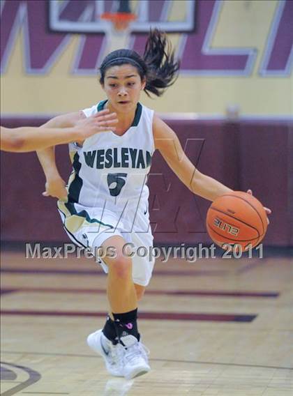 Thumbnail 3 in Our Lady of Good Counsel vs. Wesleyan (Nike Tournament of Champions) photogallery.