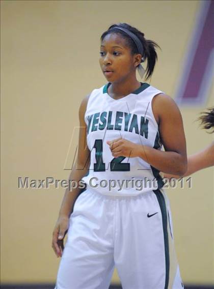 Thumbnail 1 in Our Lady of Good Counsel vs. Wesleyan (Nike Tournament of Champions) photogallery.
