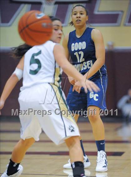 Thumbnail 2 in Our Lady of Good Counsel vs. Wesleyan (Nike Tournament of Champions) photogallery.