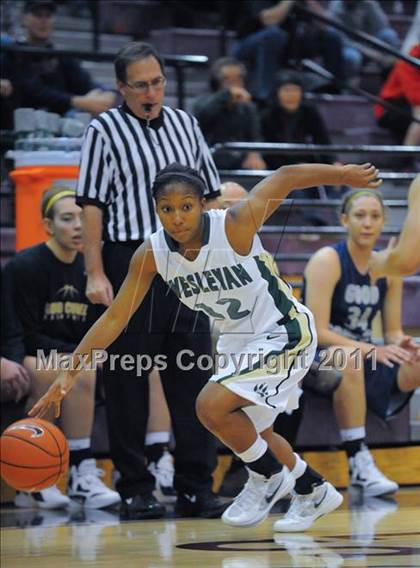Thumbnail 2 in Our Lady of Good Counsel vs. Wesleyan (Nike Tournament of Champions) photogallery.