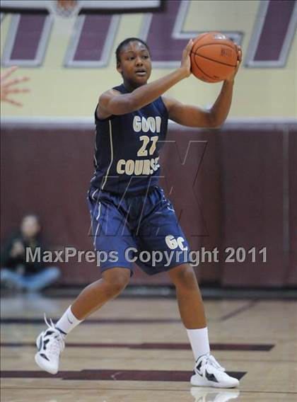 Thumbnail 2 in Our Lady of Good Counsel vs. Wesleyan (Nike Tournament of Champions) photogallery.