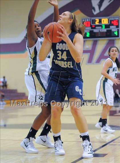 Thumbnail 3 in Our Lady of Good Counsel vs. Wesleyan (Nike Tournament of Champions) photogallery.