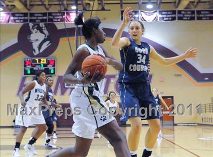 Thumbnail 3 in Our Lady of Good Counsel vs. Wesleyan (Nike Tournament of Champions) photogallery.