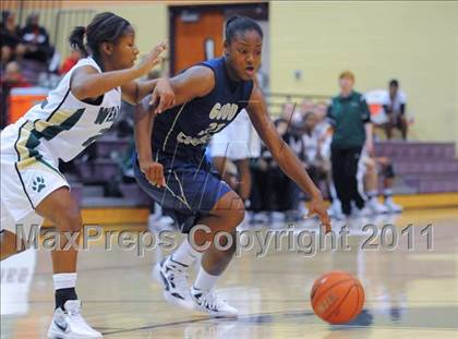 Thumbnail 1 in Our Lady of Good Counsel vs. Wesleyan (Nike Tournament of Champions) photogallery.