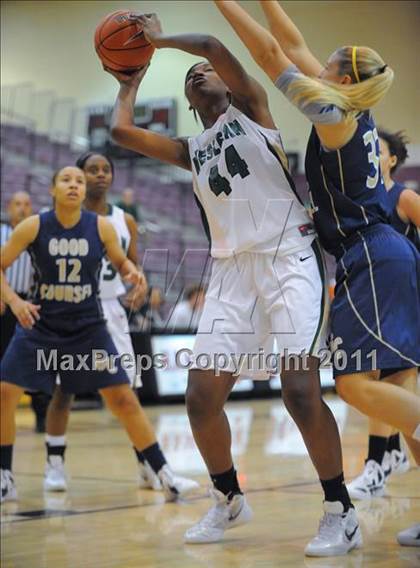 Thumbnail 3 in Our Lady of Good Counsel vs. Wesleyan (Nike Tournament of Champions) photogallery.