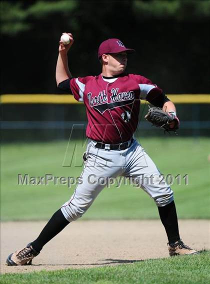 Thumbnail 3 in North Haven @ Notre Dame-West Haven (CIAC Class L Quarterfinal) photogallery.