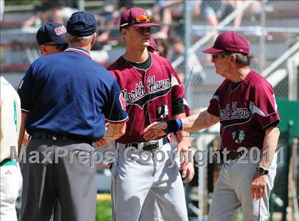 Thumbnail 3 in North Haven @ Notre Dame-West Haven (CIAC Class L Quarterfinal) photogallery.