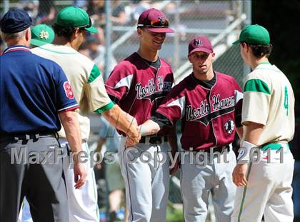 Thumbnail 2 in North Haven @ Notre Dame-West Haven (CIAC Class L Quarterfinal) photogallery.