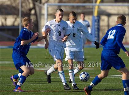 Thumbnail 2 in Chazy vs Alfred-Almond (NYSPHSAA Class D Semifinal) photogallery.