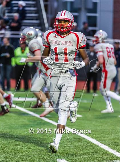 Thumbnail 1 in Catholic Memorial @ Xaverian Brothers (MIAA Division 1 South Semifinal) photogallery.