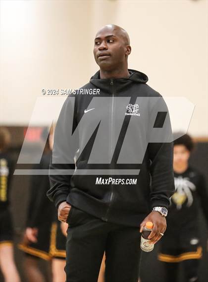 Thumbnail 3 in Bishop O'Dowd vs. Modesto Christian  (Super Saturday Showcase) photogallery.