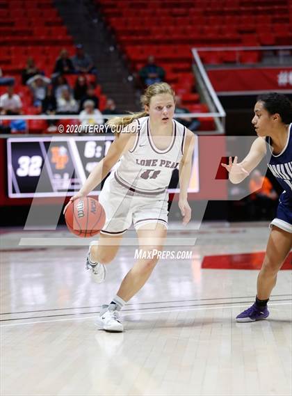 Thumbnail 2 in Copper Hills vs. Lone Peak (UHSAA 6A Quarterfinal) photogallery.