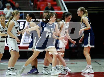 Thumbnail 2 in Copper Hills vs. Lone Peak (UHSAA 6A Quarterfinal) photogallery.