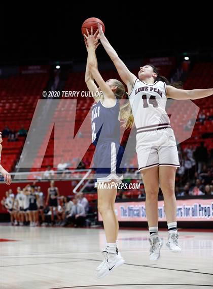 Thumbnail 1 in Copper Hills vs. Lone Peak (UHSAA 6A Quarterfinal) photogallery.
