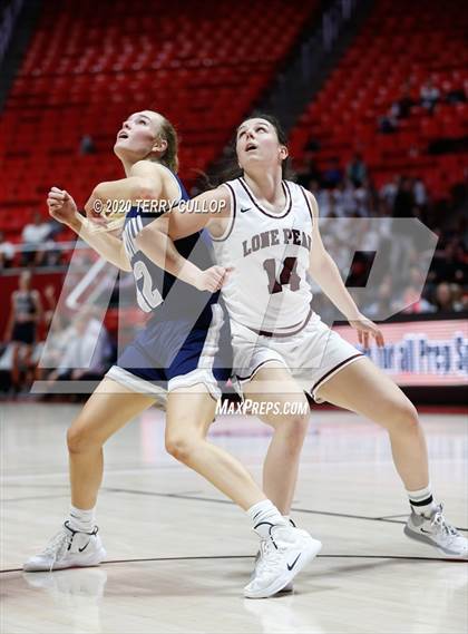Thumbnail 2 in Copper Hills vs. Lone Peak (UHSAA 6A Quarterfinal) photogallery.