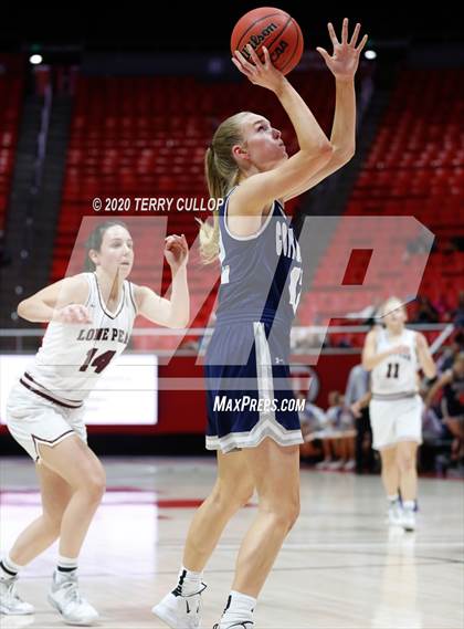 Thumbnail 1 in Copper Hills vs. Lone Peak (UHSAA 6A Quarterfinal) photogallery.